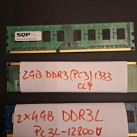 RAM PC, HDD 3,5 Sata, SSD.M2