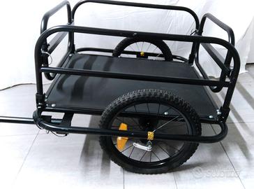 Carrello pieghevole Rimorchio merci per Bici