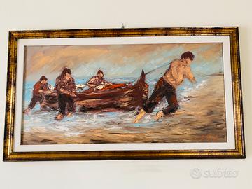 QUADRO "Pescatori" G.Ajello 1979