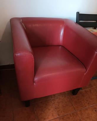 Poltroncina ecopelle