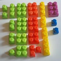 Blocchi costruzioni n.22 pezzi