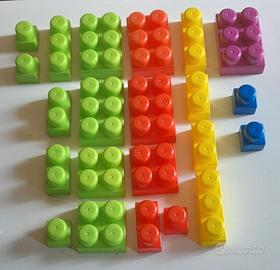 Blocchi costruzioni n.22 pezzi