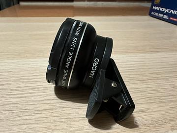 Lente macro per telefono