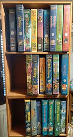 lotto 45 videocassette VHS Disney Pixar ecc