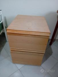 Comodino/ Cassettiera 4 cassetti 
