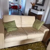 Coppia divani Chateau d’Ax in vera pelle