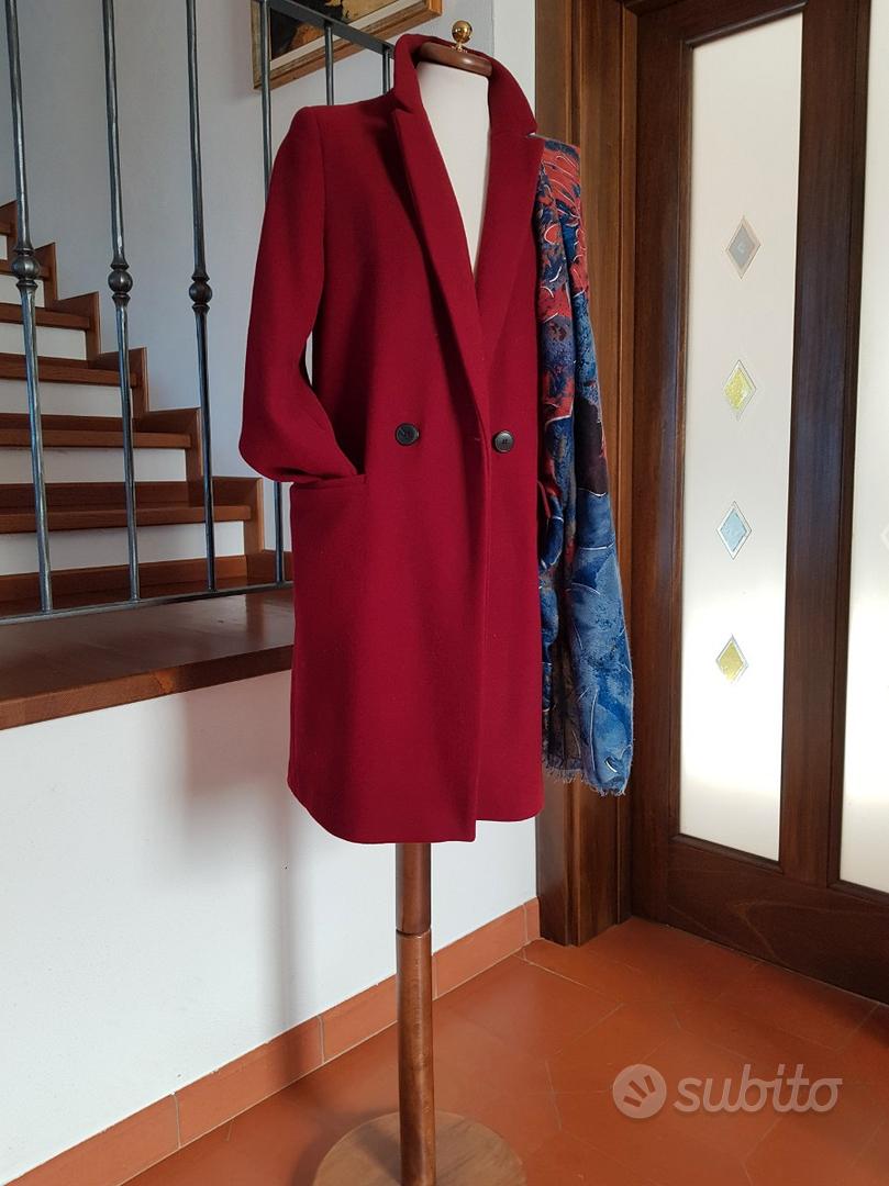 Manteau bordeaux zara hot sale