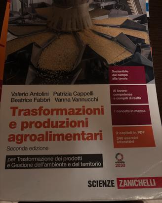 Trasformazioni e produzioni agroalimentari
