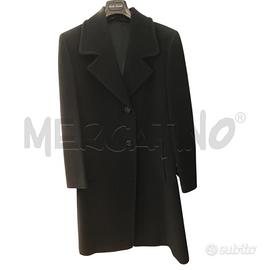 CAPPOTTO D CARACTERE LANA VERGINE NERO
