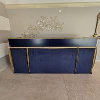 Bancone stile vintage per  reception mini bar