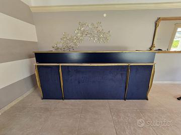 Bancone stile vintage per  reception mini bar