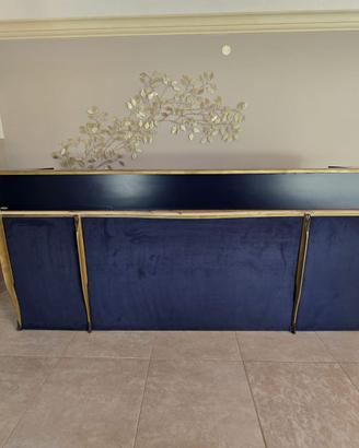 Bancone stile vintage per  reception mini bar