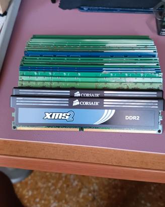 Stock 20 moduli DIMM DDR2 e DDR3