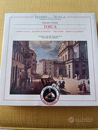 musicassette CD opera lirica Tosca Callas 