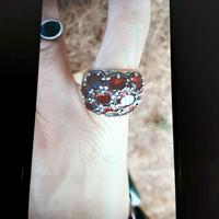 Anello Granati Fascia Arg.925