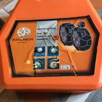 Catene da neve a maglia quadrata nuove