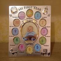 Cornice portafoto multipla primo anno bambino