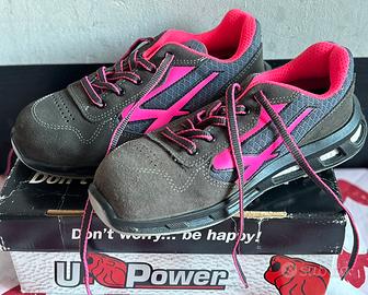 Scarpe antinfortunistiche U-Power donna grigio/ros
