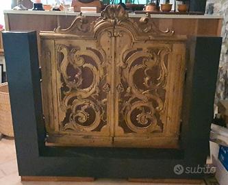 CANCELLO IN BRONZO DORATO DEL ‘600