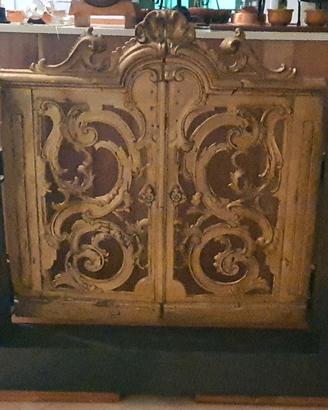 CANCELLO IN BRONZO DORATO DEL ‘600