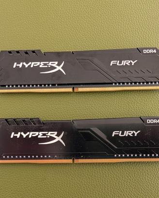 HyperX Fury DDR4 16Gb