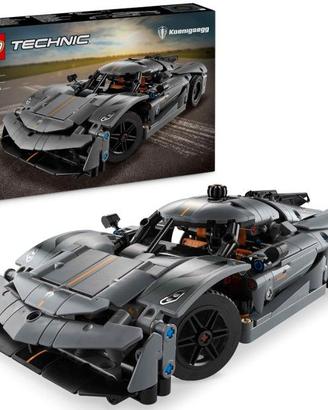 LEGO Technic Hypercar Koenigsegg Jesko Absolut Gri