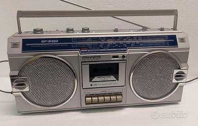 Sharp GF 5454H. 1983 Boombox revisionato. 