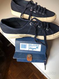 Scarpe Superga tela blu