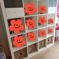 Scaffale libreria Kallax Ikea bianco opaco 147x147