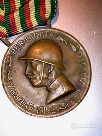 Medaglia - guerra per l'unita' d'italia -