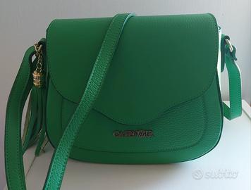 Borsa CaféNoir verde in pelle