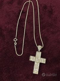 Collana vintage argento 925