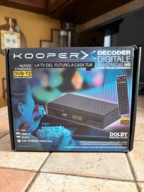 Decoder HD DVBT-2/HEVC H265 - Kooper X