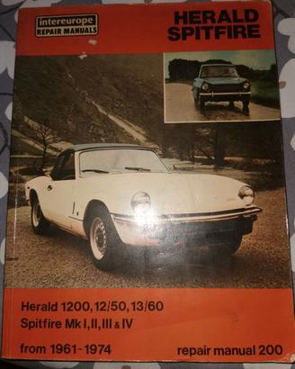 Manuale officina per Triumph Spitfire MK ed Herald