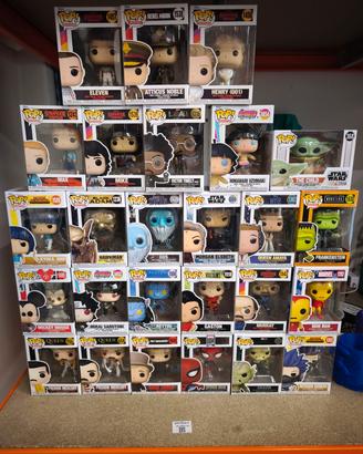 23 Funko Pop originali  singolarmente