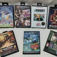 Lotto 7 Giochi Sega Mega Drive - CIB Completi
