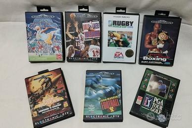 Lotto 7 Giochi Sega Mega Drive - CIB Completi
