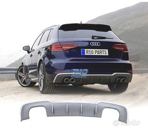 DIFFUSORE AUDI A3 8V S LINE 16-20 LOOK S3