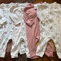 4 Pigiamini usati H&M per bambini fino a 80 cm