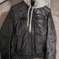 giubbotto in vera pelle 