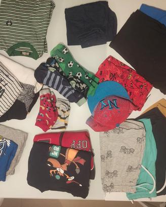 Lotto abbigliamento bambino 5-6 anni 116 cm