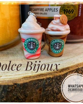 Bomboniera gadget portachiavi caffe starbucks