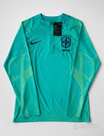 Felpa Allenamento Brasile Nike Drill Top 1/4 Zip L