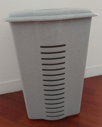Portabiancheria Curver arieggiato plastica grigio