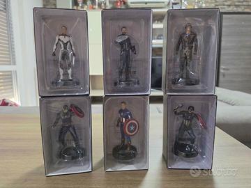 Lotto 6 Statue Captain America – Marvel Movie Coll