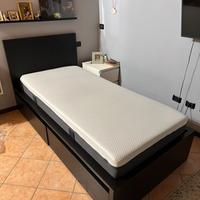 Letto singolo (struttura + materasso)