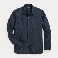 Ralph Lauren. Giacca a camicia trapuntata Blu Navy