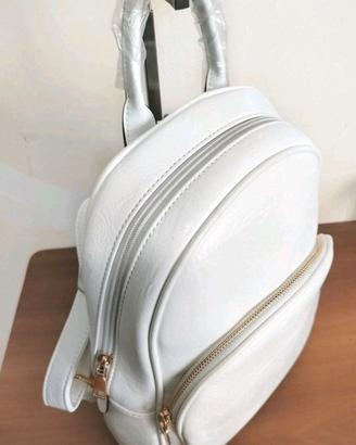 Zaino donna bianco
