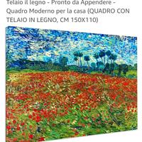 Natale regala Canvas Vincent Van Gogh