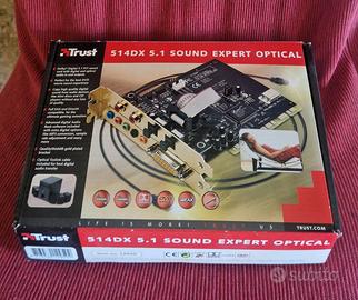 Scheda Audio 514DX 5.1 Sound Expert Optical